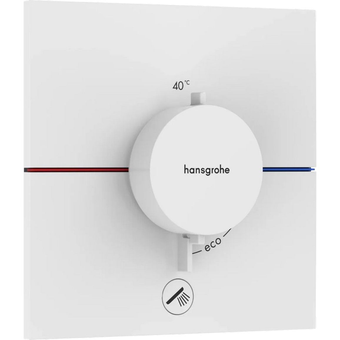 Термостат ShowerSelect Comfort E HighFlow на 1 функцию Matt White Hansgrohe (15575700) Термостат ShowerSelect Comfort E HighFlow на 1 функцию Matt White Hansgrohe (15575700)