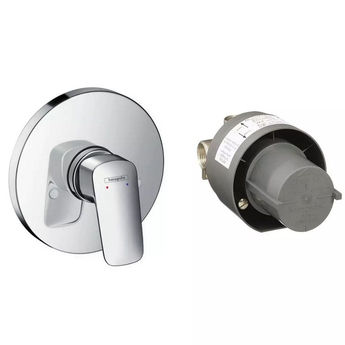 Смеситель для душа Logis из mini Ibox Chrome Hansgrohe (71666000) Смеситель для душа Logis из mini Ibox Chrome Hansgrohe (71666000)