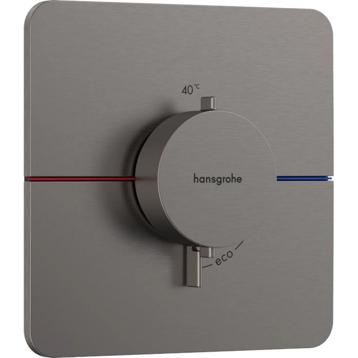 Термостат ShowerSelect Comfort Q HighFlow Brushed Black Chrome Hansgrohe (15588340) Термостат ShowerSelect Comfort Q HighFlow Brushed Black Chrome Hansgrohe (15588340)