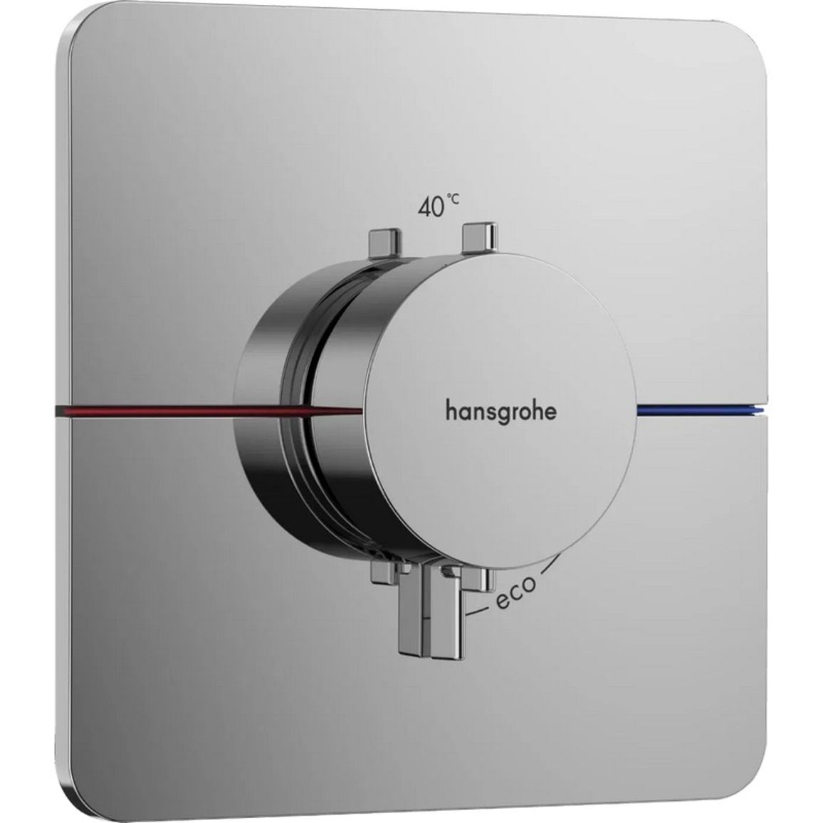Термостат скрытого монтажа ShowerSelect Comfort Q HighFlow Chrome Hansgrohe (15588000) Термостат скрытого монтажа ShowerSelect Comfort Q HighFlow Chrome Hansgrohe (15588000)