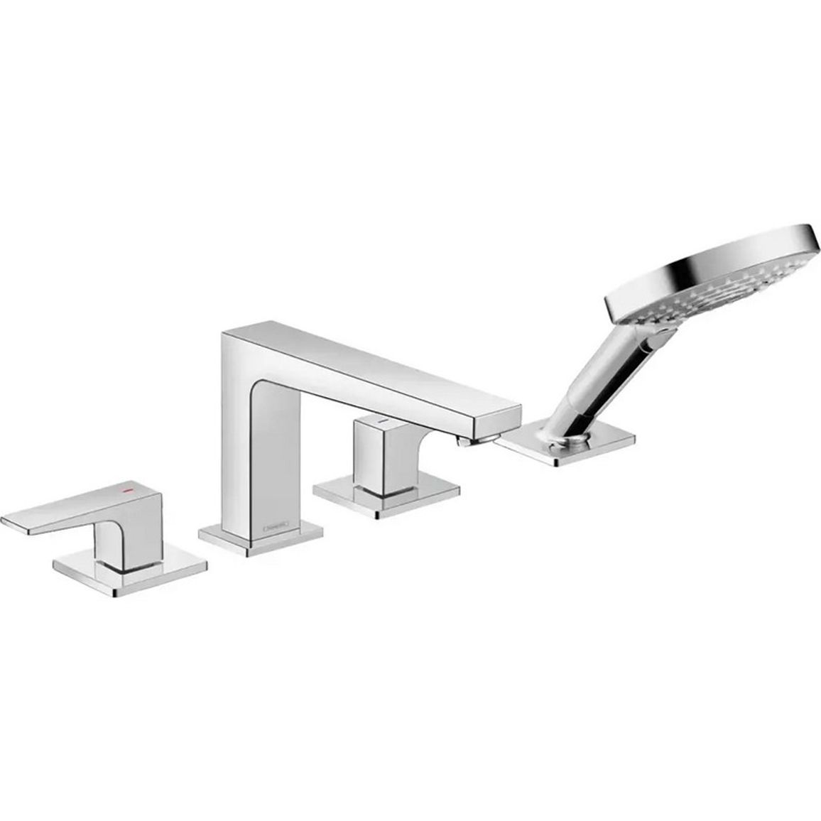 Змішувач для ванни Metropol Chrome Hansgrohe (32553000) Змішувач для ванни Metropol Chrome Hansgrohe (32553000)
