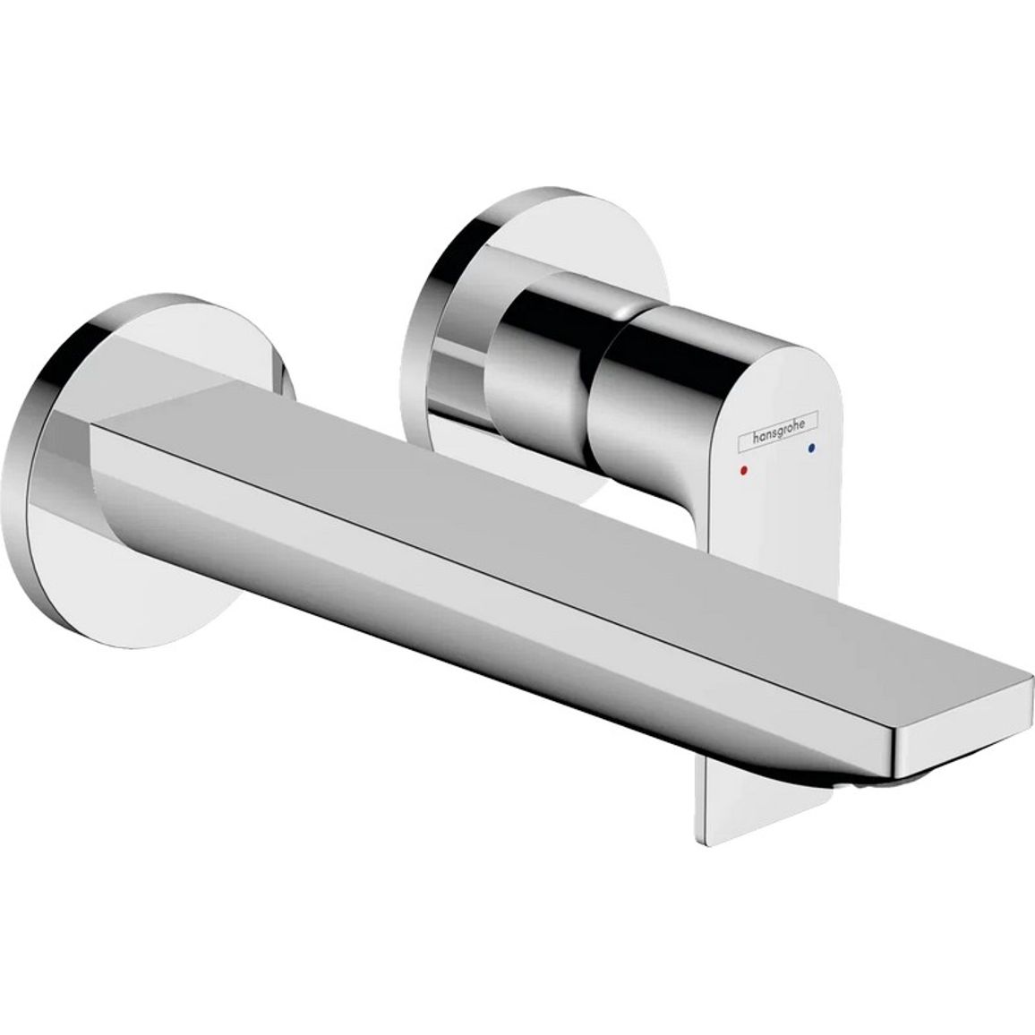 Смеситель для умывальника Rebris E со стены, Chrome Hansgrohe (72568000) Смеситель для умывальника Rebris E со стены, Chrome Hansgrohe (72568000)