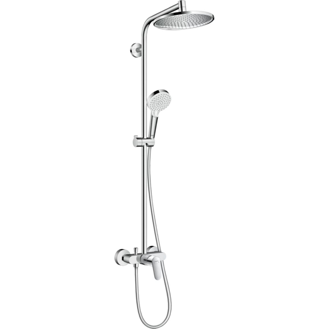 Душова система Hansgrohe Crometta S 240 1jet Showerpipe  Chrome Hansgrohe (27269000)