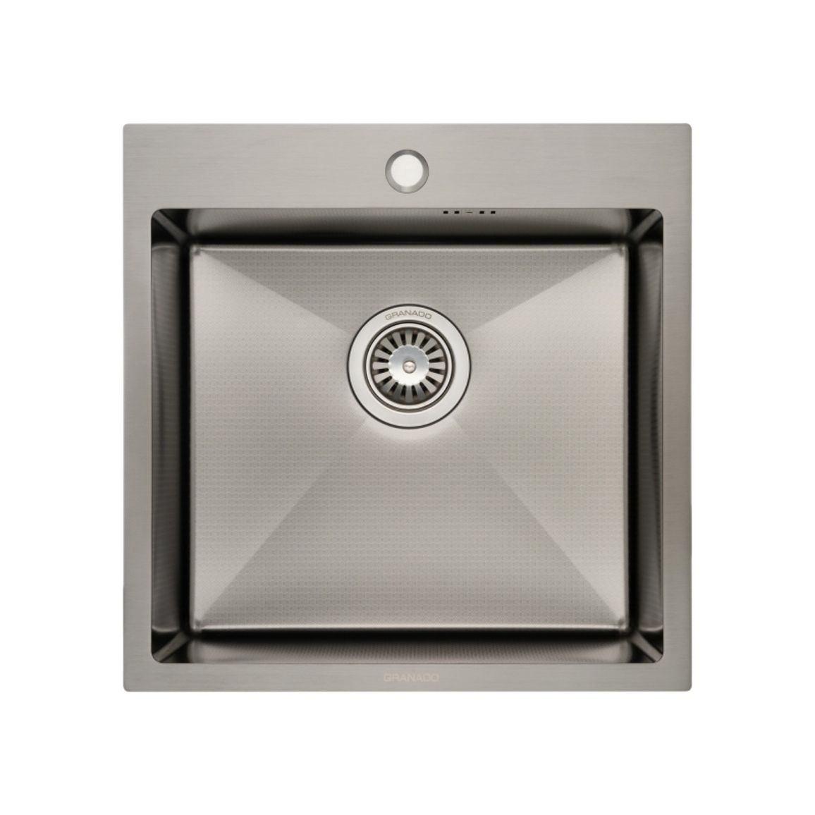 Мойка стальная Galera S201 black honeycomb (500*500*220mm) GRANADO Мойка стальная Galera S201 black honeycomb (500*500*220mm) GRANADO