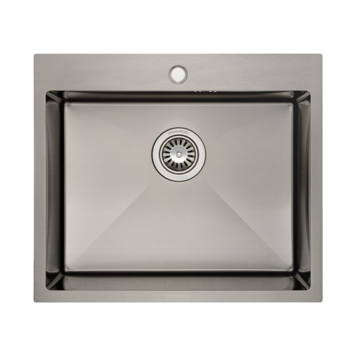 Мойка стальная Villena S201 black (580*500*220mm) GRANADO Мойка стальная Villena S201 black (580*500*220mm) GRANADO