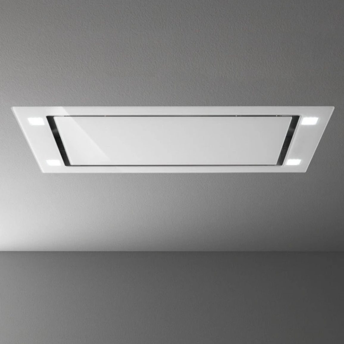 Витяжка стельова SIRIO EVO 90 WHITE GLASS (CSJI90.E3P2#ZZZF400F) Falmec