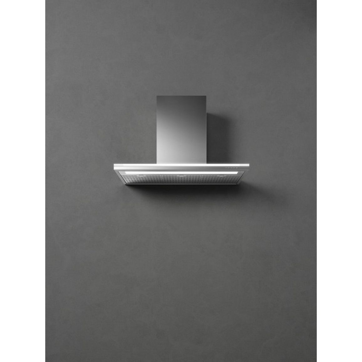 Витяжка острівна LUMEN IS.90 IX 800 (CLUI90.E10P2#NEUI490F) Falmec