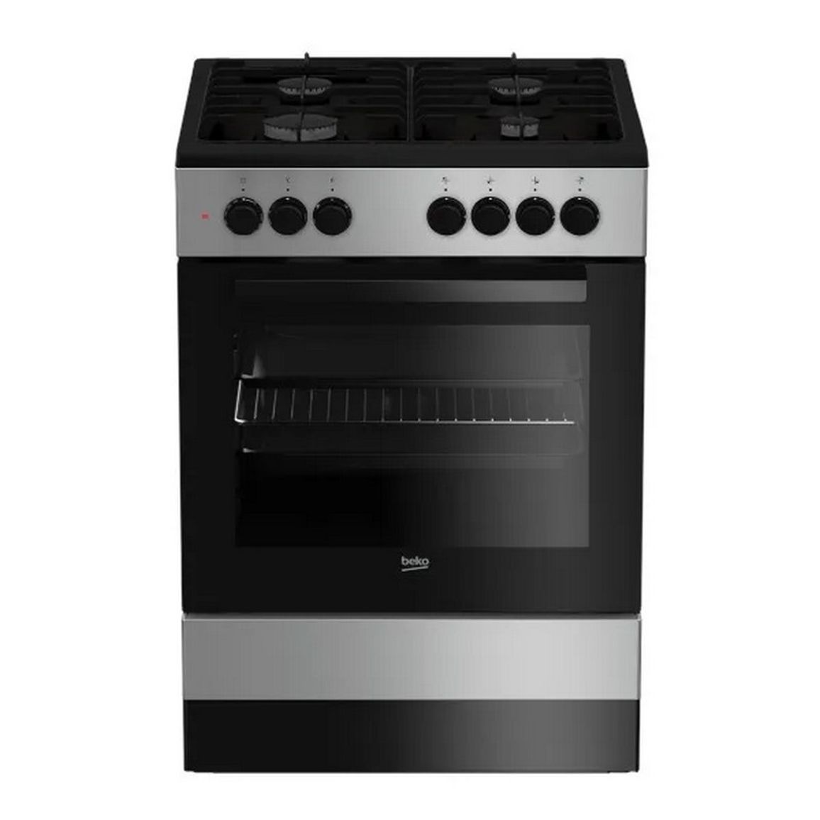 Плита комбінована чорна/нержавіюча сталь FSM62120DS Beko