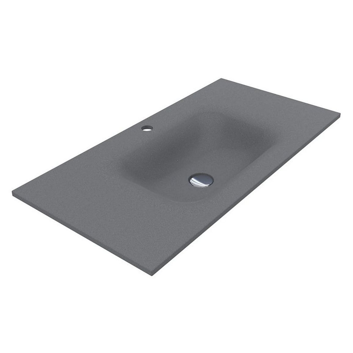 Умивальник JESSEL 1000 MIRASTONE gray mirastone Miraggio
