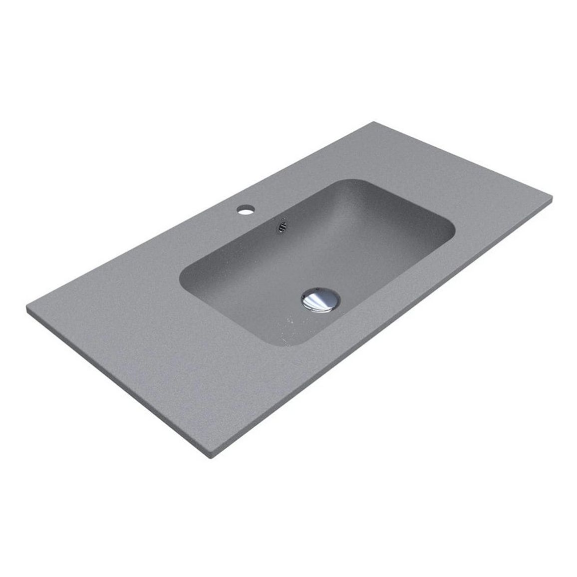 Умивальник DELLA 900 MIRASTONE gray mirastone Miraggio