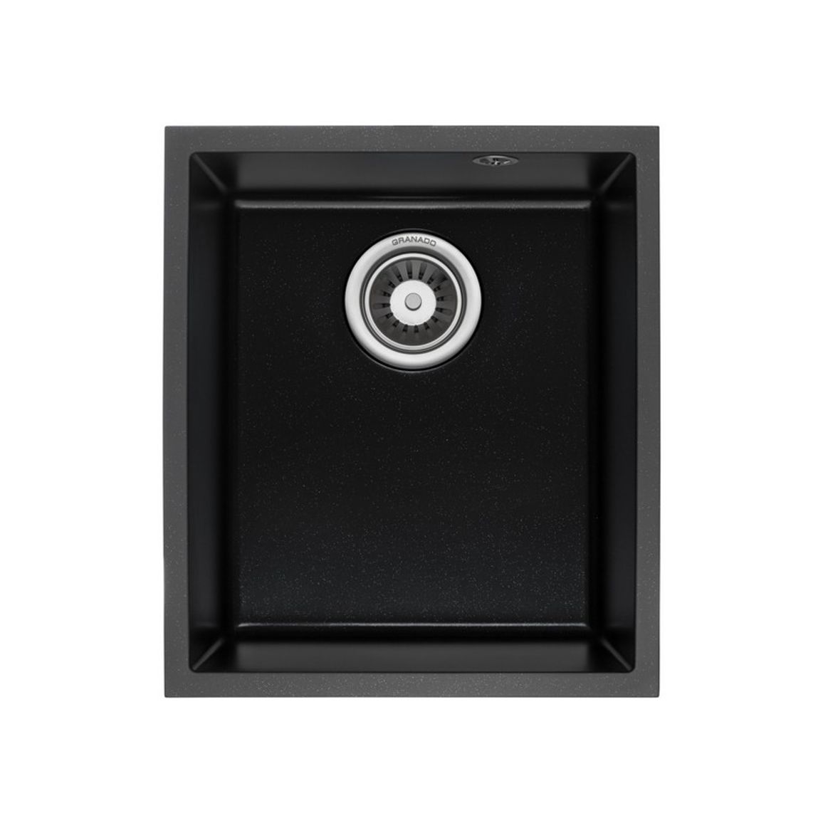 Мийка граніт UNDER TOP MINI black shine (380*440mm.) Granado
