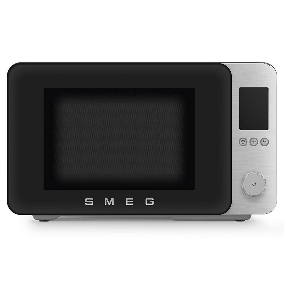 Мікрохвильова піч настільна з конвекцією MOC02BLMEU чорний матовий Smeg (COLLEZIONE)