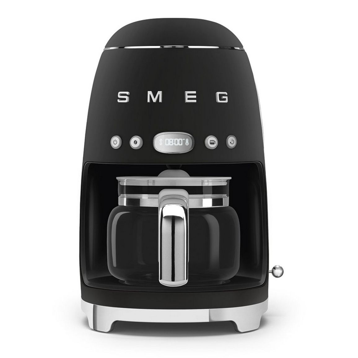 Кавоварка крапельна DCF02BLMEU чорний матовий Smeg (50'S RETRO STYLE) Кавоварка крапельна DCF02BLMEU чорний матовий Smeg (50'S RETRO STYLE)