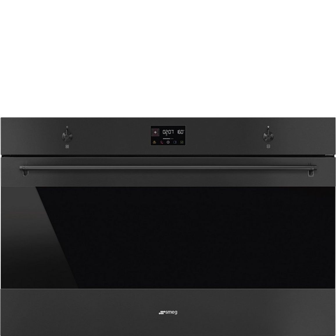 Духова шафа SFP9302TN 90 см чорний матовий Smeg (CLASSICA)