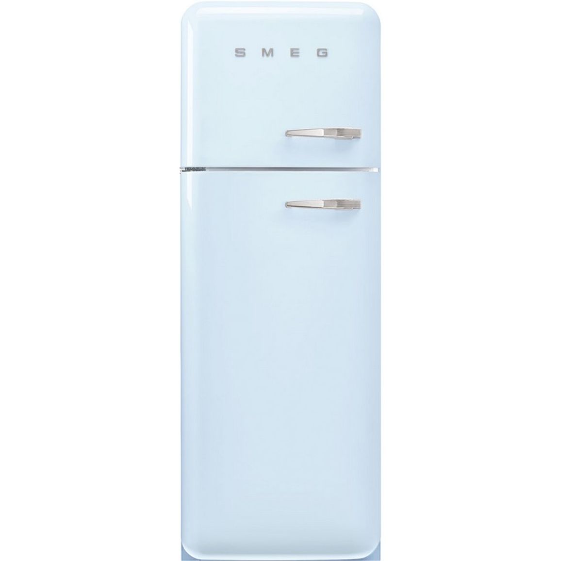 Комбінований холодильник FAB30LPB6 пастельно-блакитний Smeg (50'S RETRO STYLE) Комбінований холодильник FAB30LPB6 пастельно-блакитний Smeg (50'S RETRO STYLE)