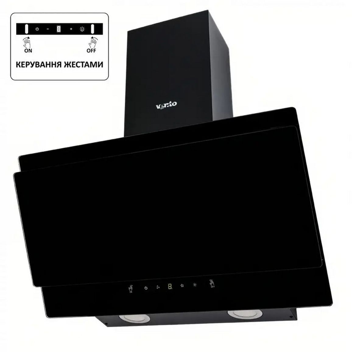 Пристінна витяжка VIENNA 60 BG (800) TC MS VENTOLUX