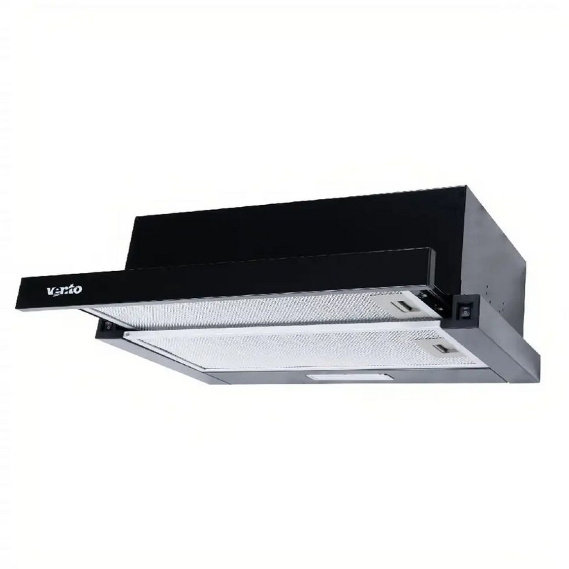 Телескопічна витяжка GARDA 60 BK (1000) LED 2S VENTOLUX Телескопічна витяжка GARDA 60 BK (1000) LED 2S VENTOLUX