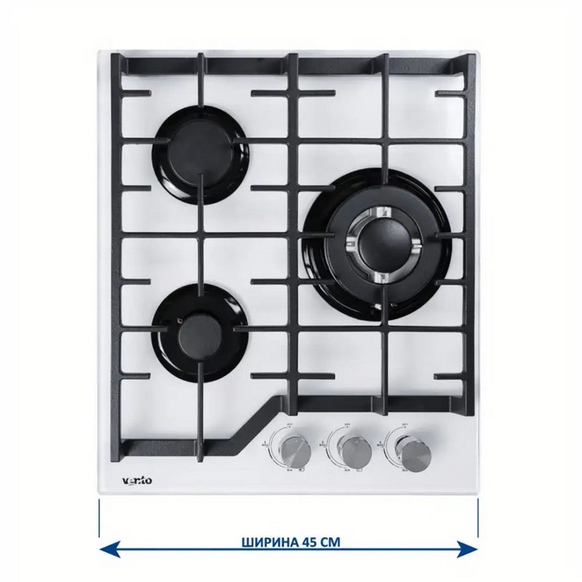 Газова варильна поверхня HG 430 L7G CEST (WH) VENTOLUX