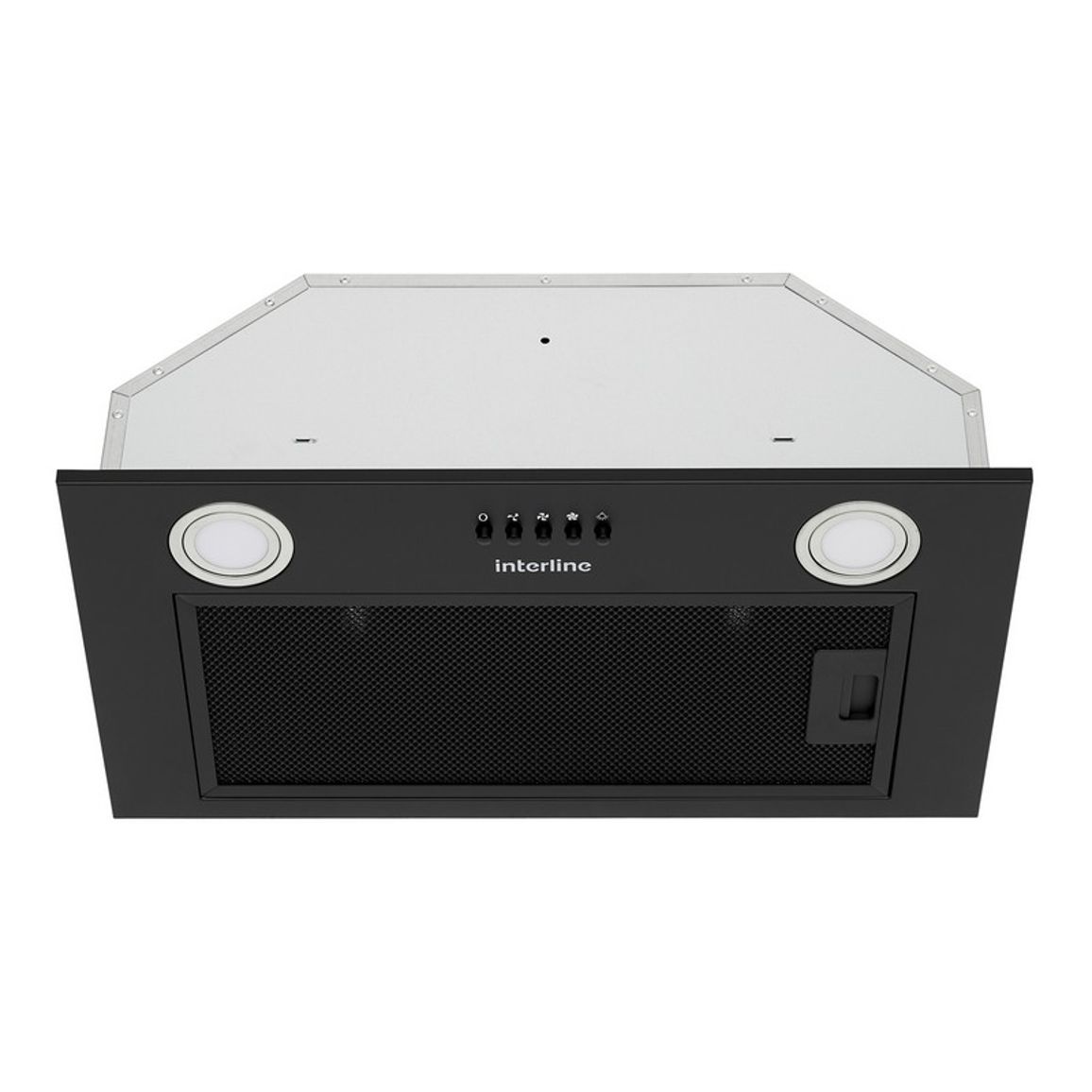 Витяжка вбудована BASIC Black A/60/PB Interline