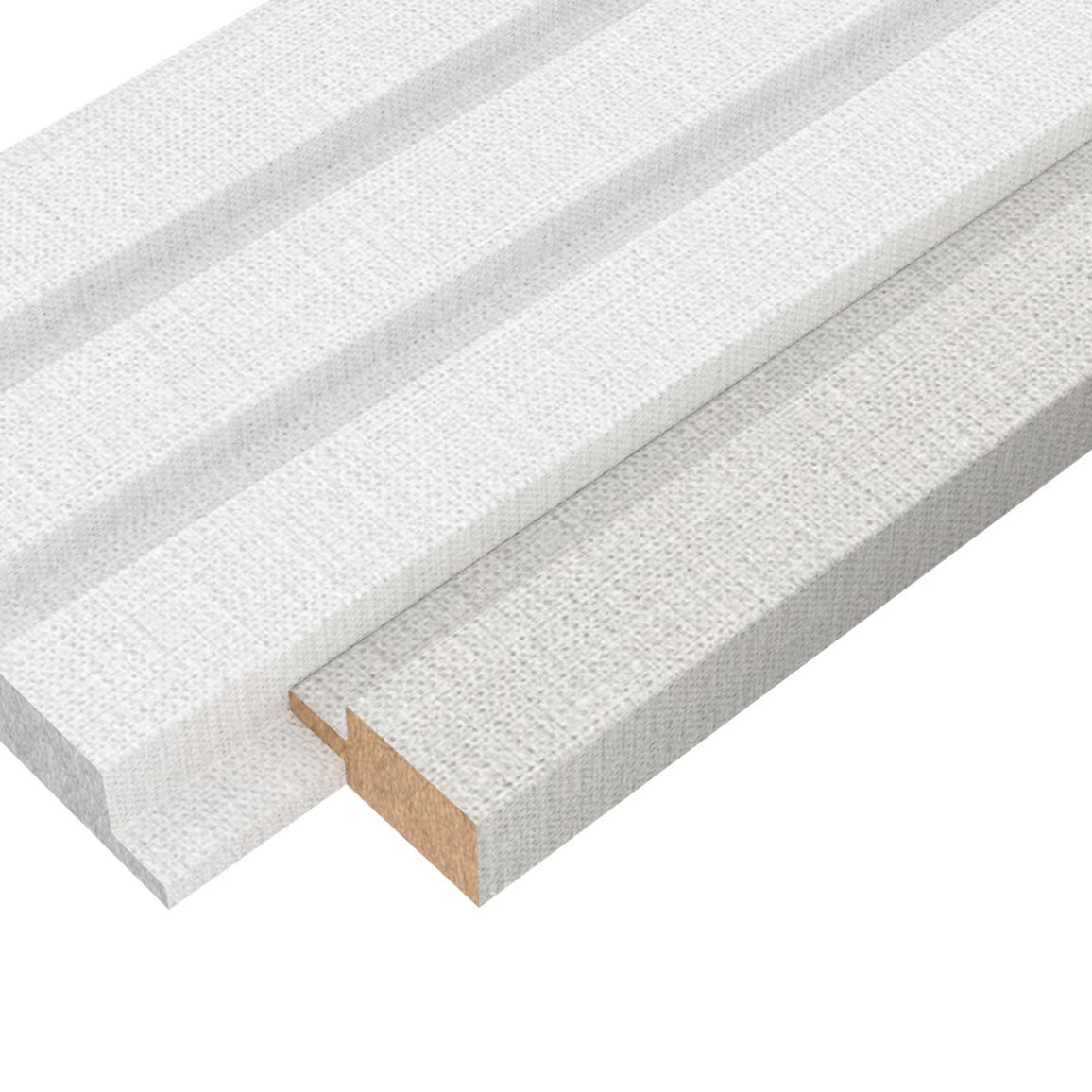 Панель заглушка AGT LB-3771-B 3059 Текстиль світлий 2800х38х18мм