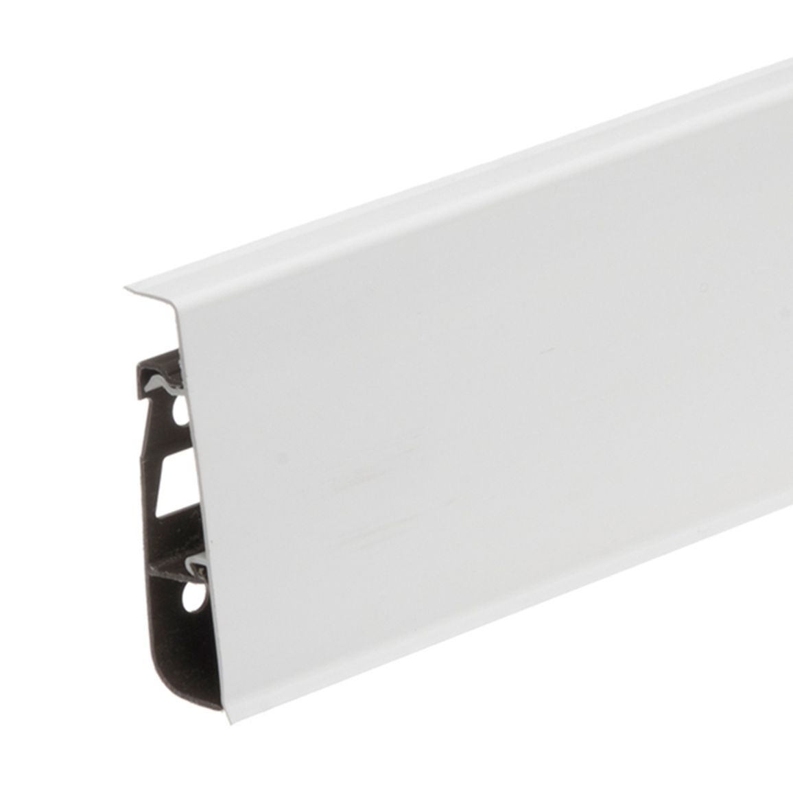 Плинтус ПВХ Cezar Hi Line Prestige M089 Белый матовый 2500х74х22 Плинтус ПВХ Cezar Hi Line Prestige M089 Белый матовый 2500х74х22