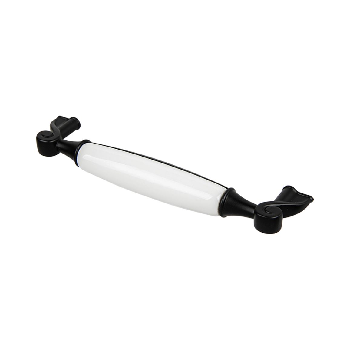 Ручка Ferro Fiori CR 9001.128 черный матовый|белый Ручка Ferro Fiori CR 9001.128 черный матовый|белый