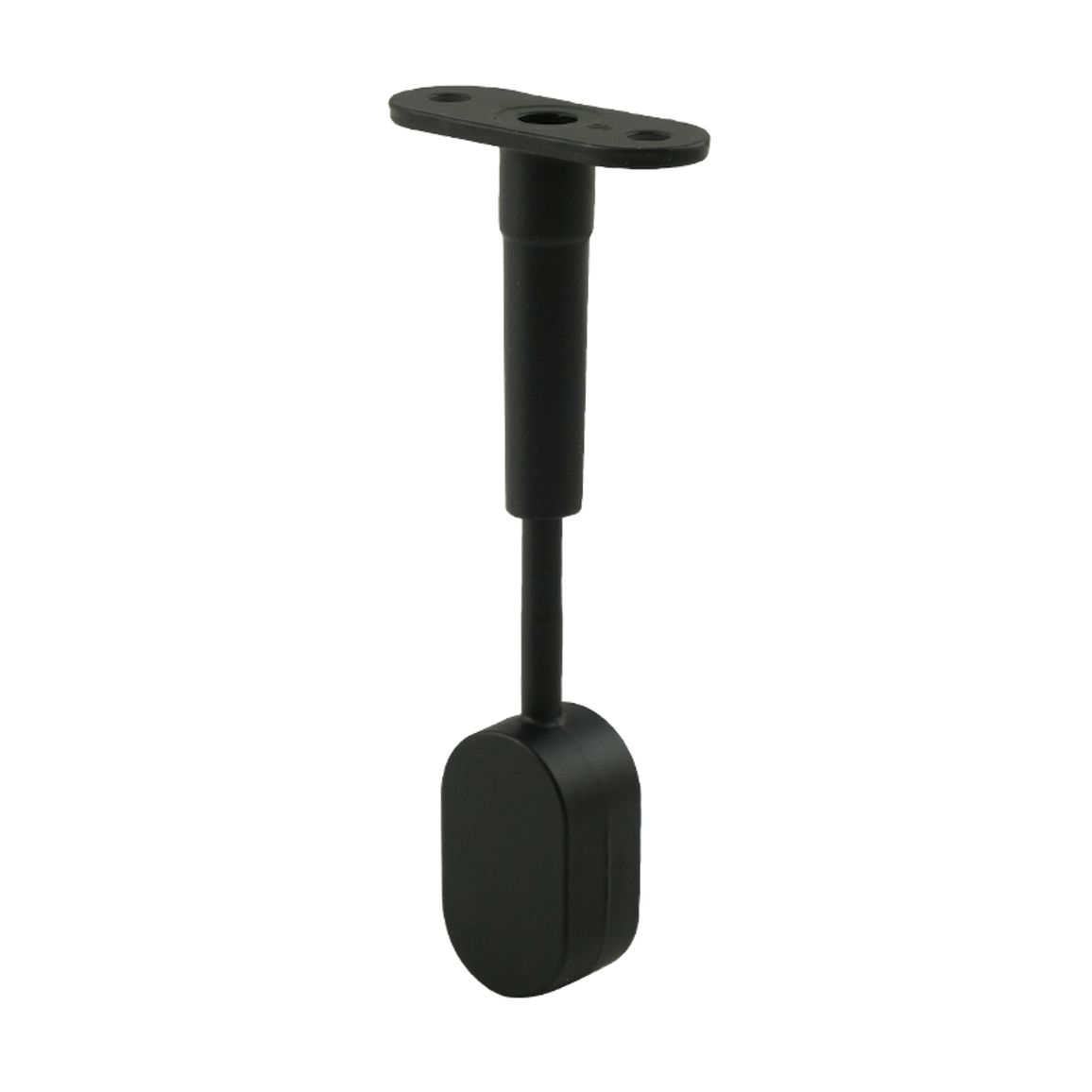 Держатель для трубы 30х15 Ferro Fiori M 11050. конечный, черный