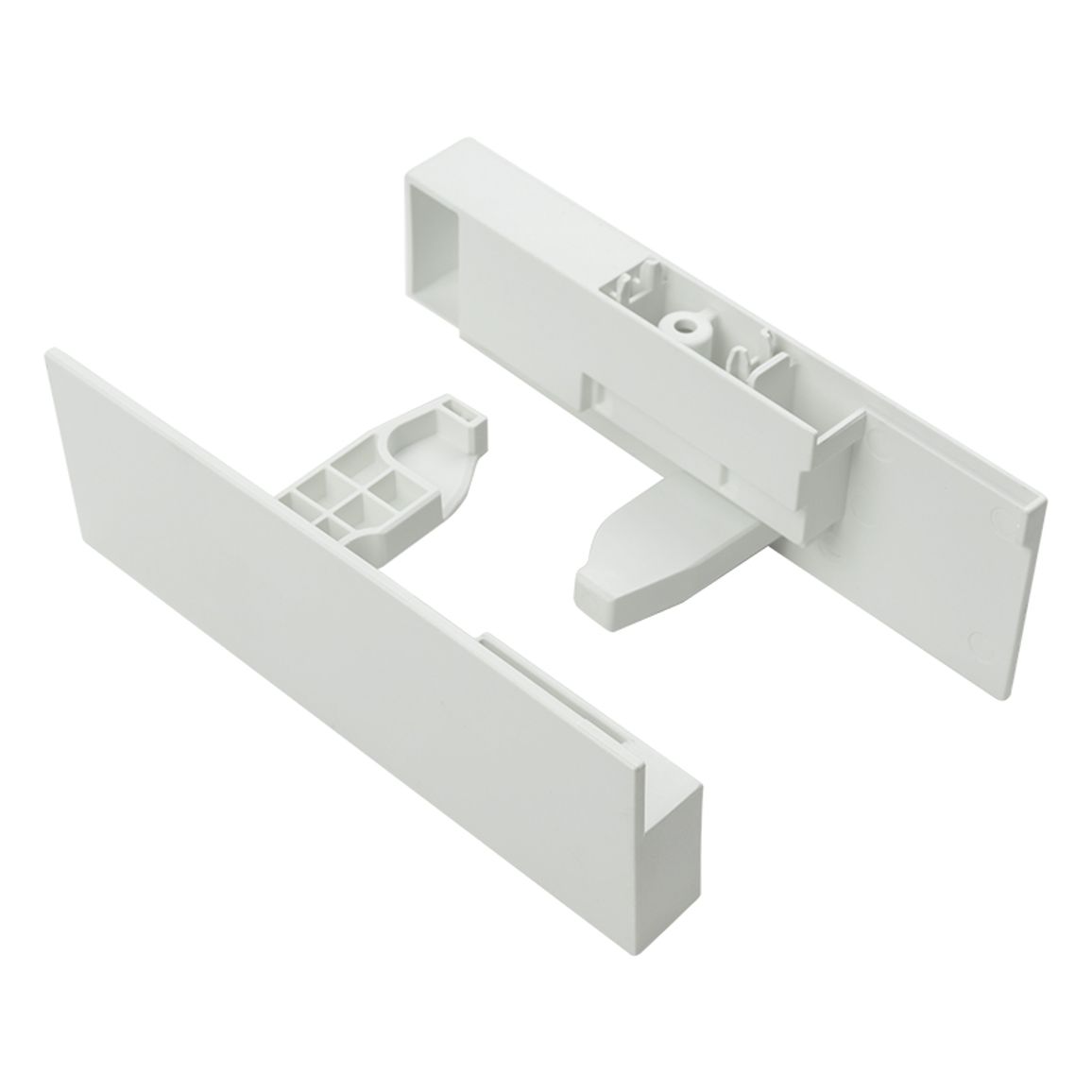 Крепление лицевой панели внутреннего ящика H=127 Muller Box profi line 3D, белый Крепление лицевой панели внутреннего ящика H=127 Muller Box profi line 3D, белый