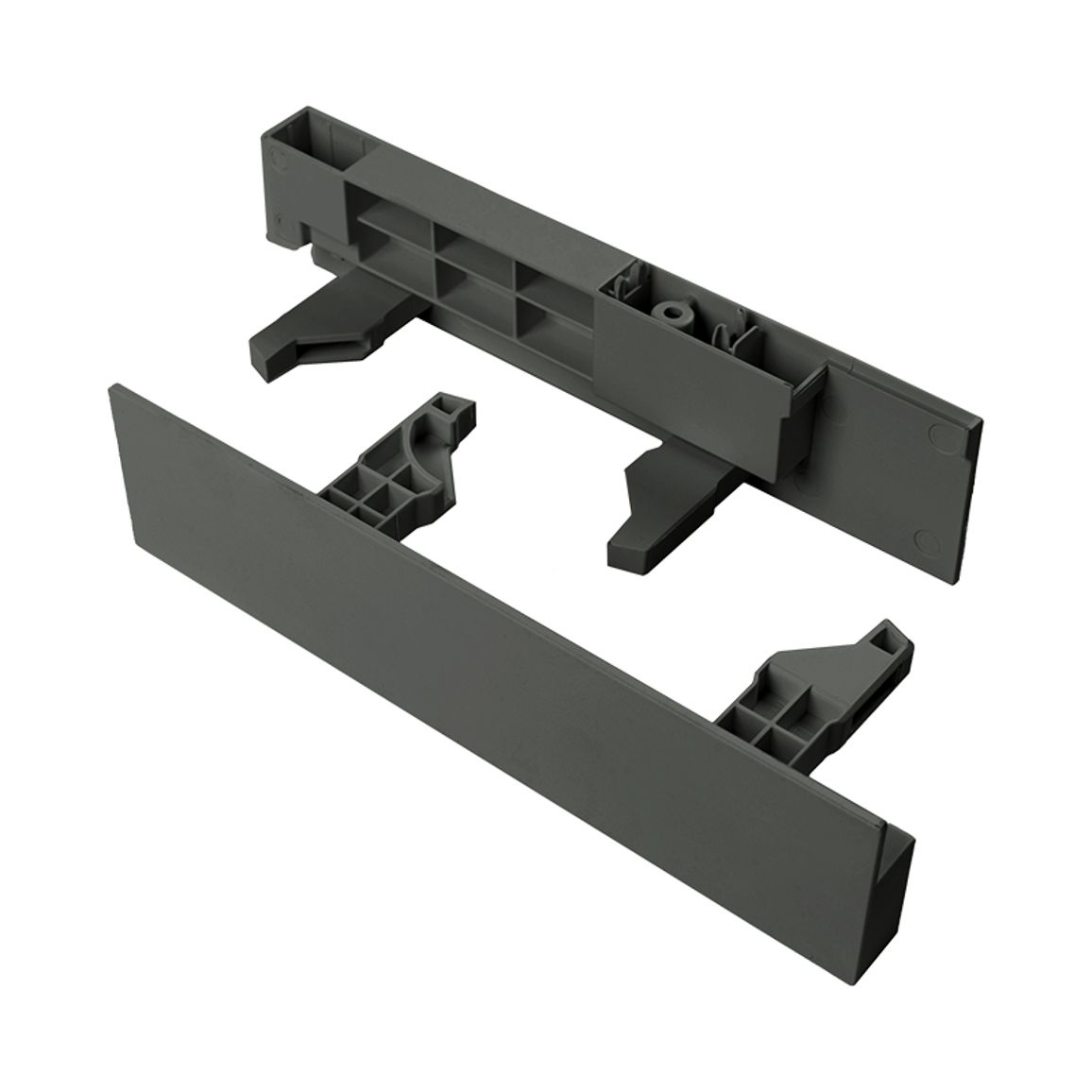 Крепление лицевой панели внутреннего ящика H=178 Muller Box profi line 3D, антрацит