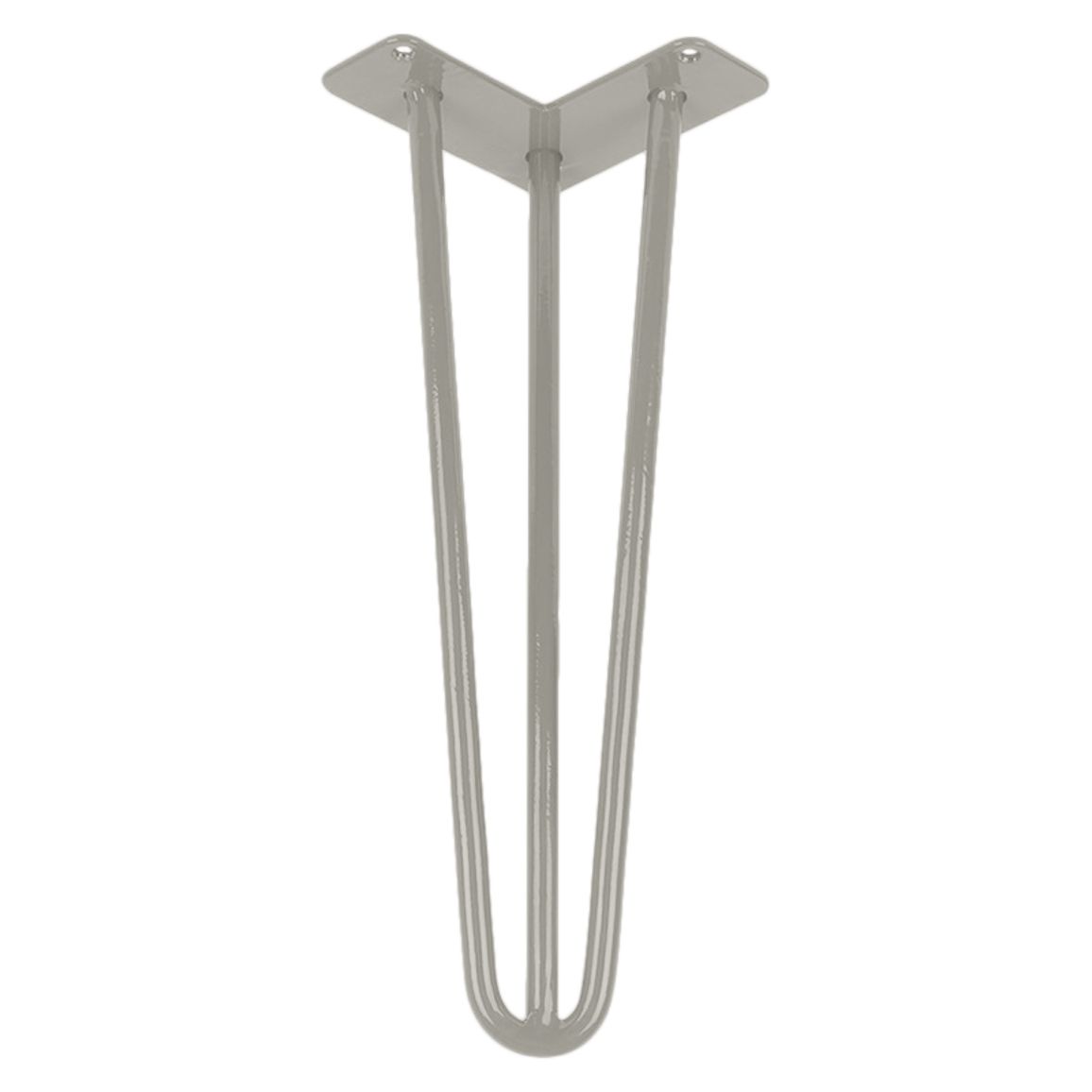 Ножка мебельная HAIRPIN Leg 3ROD h41см RAL 7044 Ножка мебельная HAIRPIN Leg 3ROD h41см RAL 7044