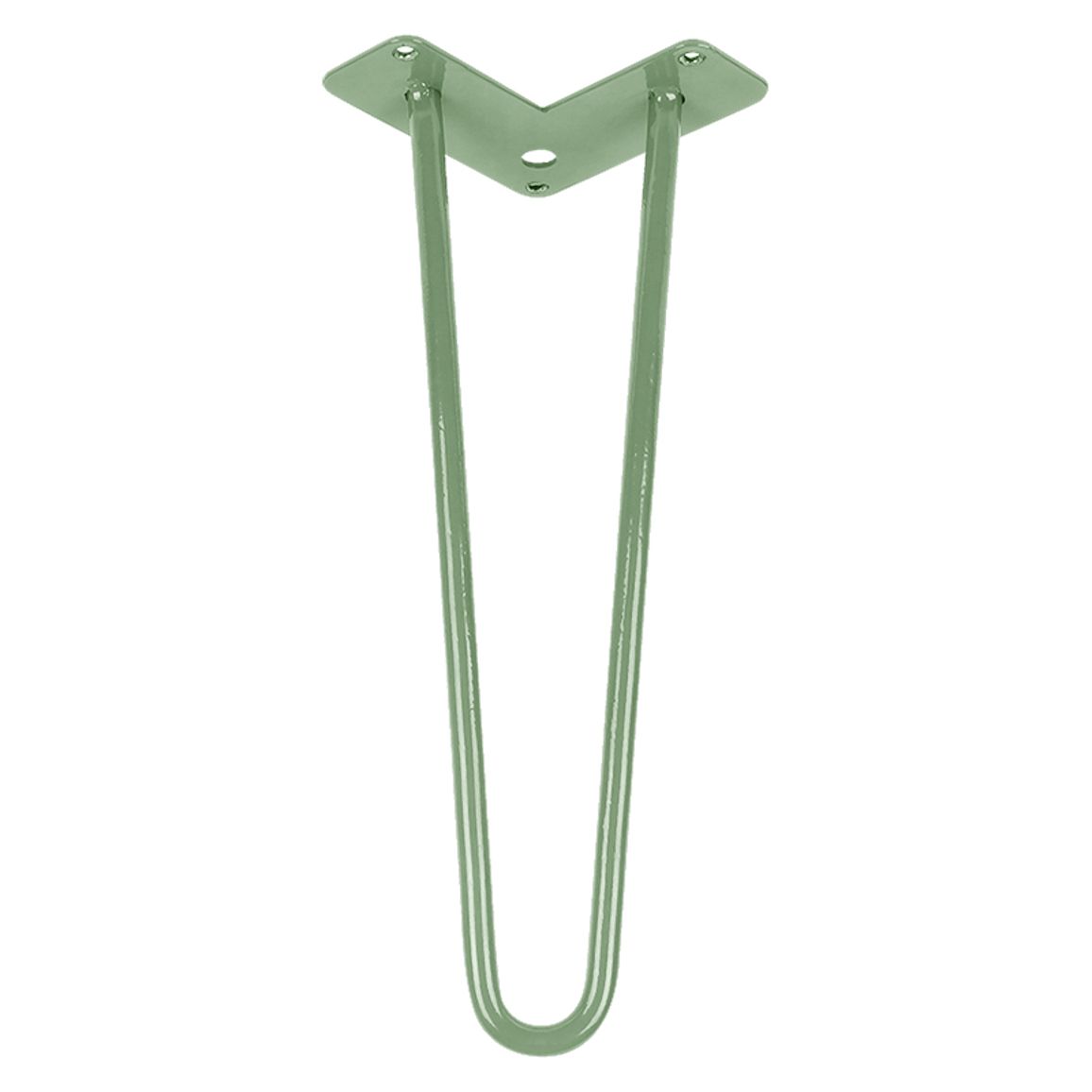 Ножка мебельная HAIRPIN Leg 2ROD h36см RAL 6021 Ножка мебельная HAIRPIN Leg 2ROD h36см RAL 6021