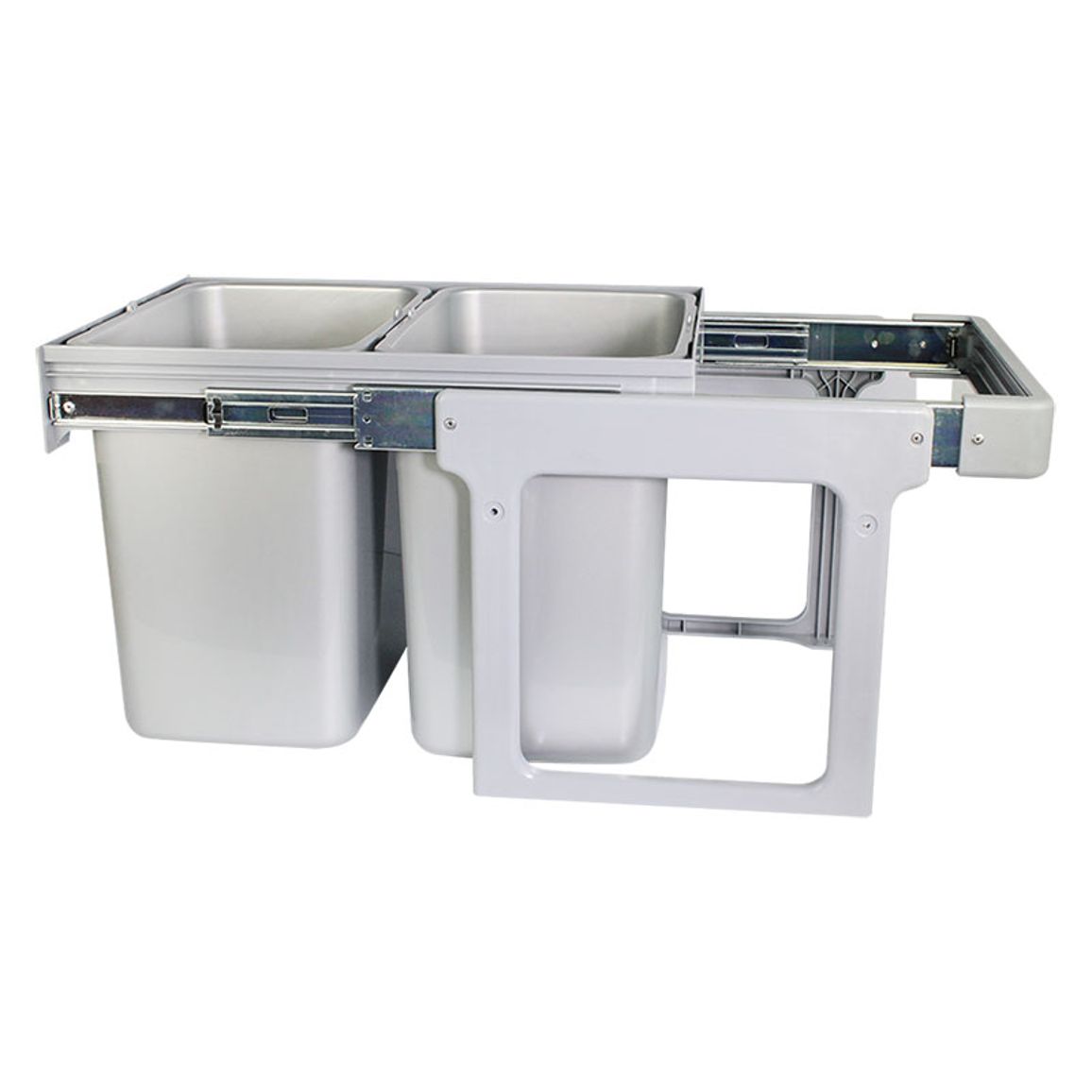 Мусорница Widder 2x16л серая Muller Мусорница Widder 2x16л серая Muller