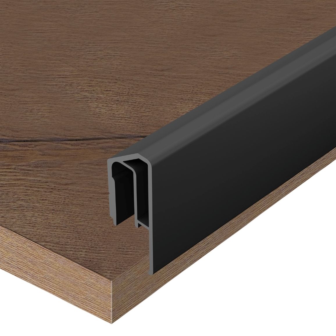 FurnSpin CADRO горизонтальный профиль, черный матовый (9352269) Hettich FurnSpin CADRO горизонтальный профиль, черный матовый (9352269) Hettich
