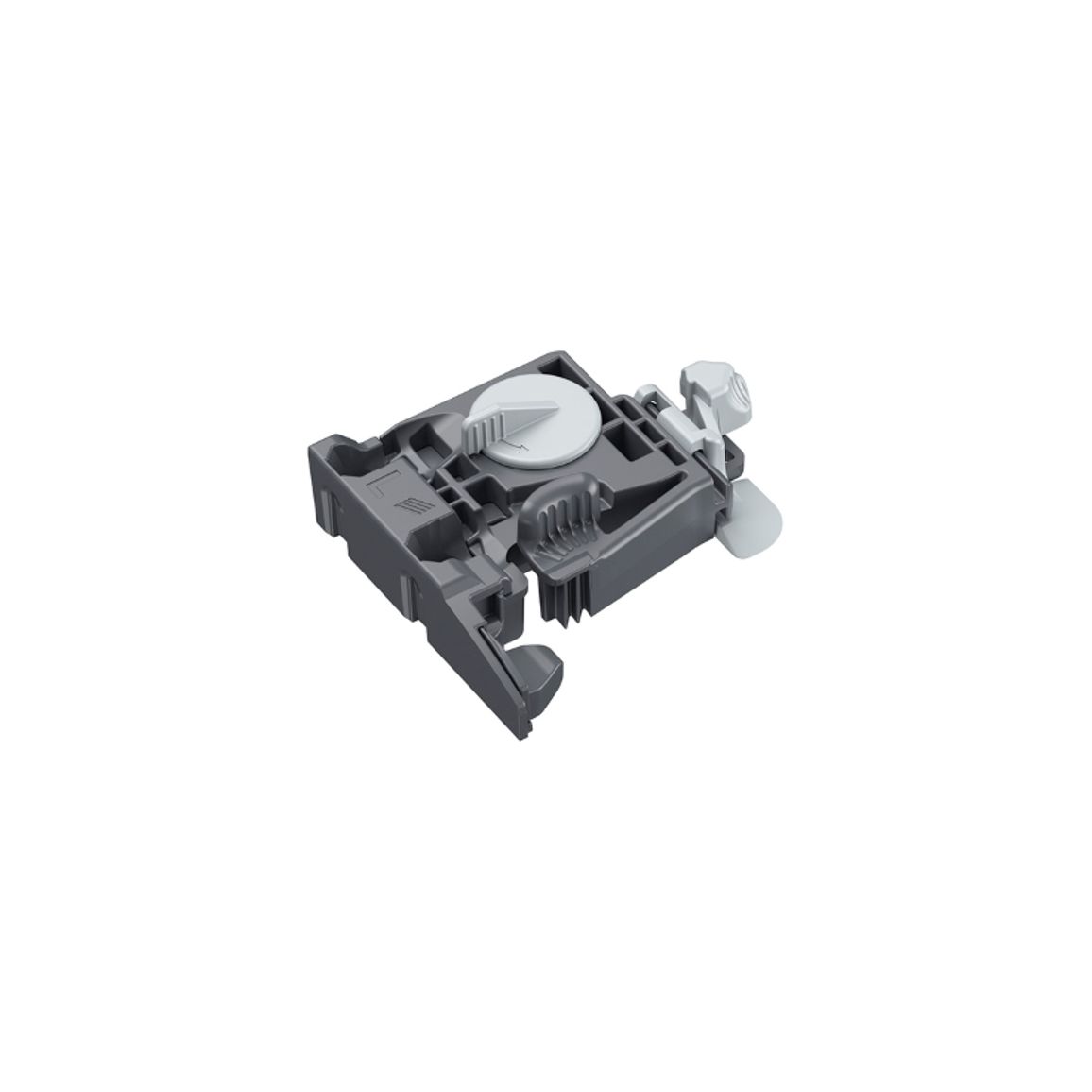 Фіксатори 2D для Quadro V6 5D та Quadro 25 2D, лівий (9329162) Hettich Фіксатори 2D для Quadro V6 5D та Quadro 25 2D, лівий (9329162) Hettich