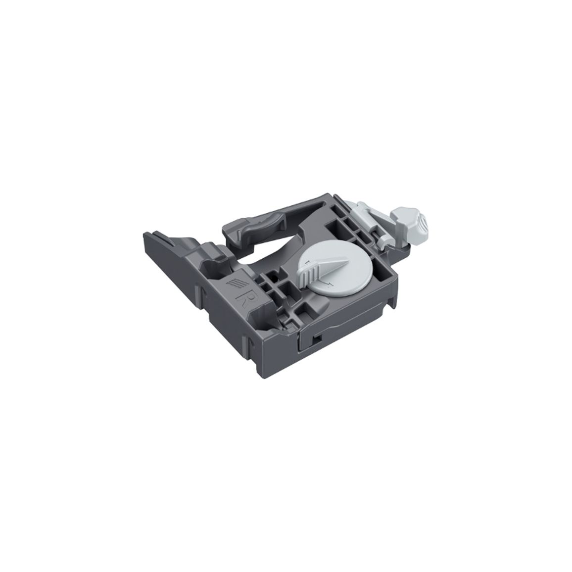 Фіксатори 2D для Quadro V6 5D та Quadro 25 2D, правий  (9329163) Hettich