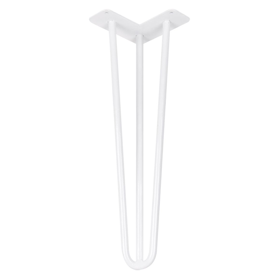 Ножка мебельная HAIRPIN Leg 3ROD Small h41см, белая Ножка мебельная HAIRPIN Leg 3ROD Small h41см, белая