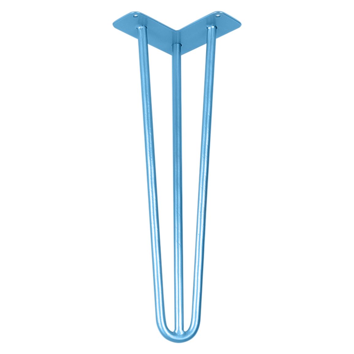 Ножка мебельная HAIRPIN Leg 3ROD Small h41см голубая Ножка мебельная HAIRPIN Leg 3ROD Small h41см голубая