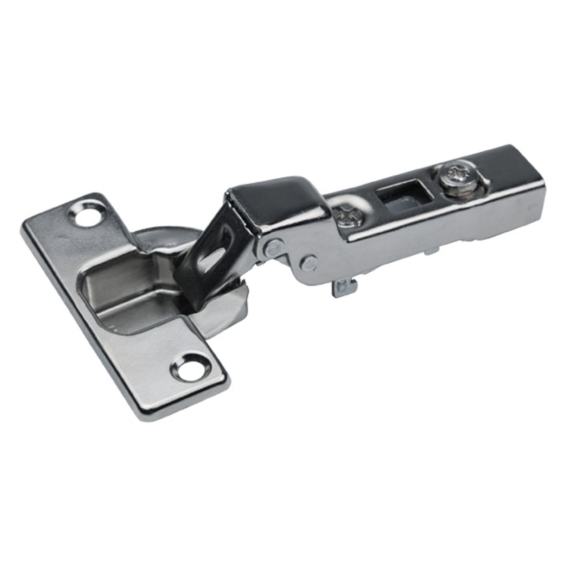Петля Clip-on, 110°, Intermat 9943, полунакладная, никель (1030620) Hettich Петля Clip-on, 110°, Intermat 9943, полунакладная, никель (1030620) Hettich