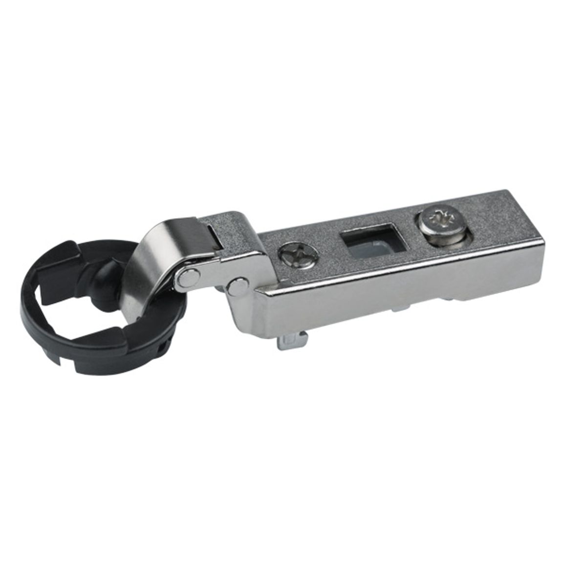 Завіса Clip-on, 95°,Intermat 9904, внутрішня, для скла, нікель (72968) Hettich Завіса Clip-on, 95°,Intermat 9904, внутрішня, для скла, нікель (72968) Hettich