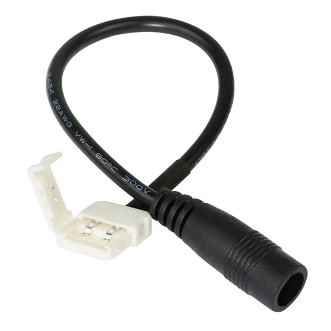 Коннектор для LED-3528 SMD с разъемом Jack 5,5мм Коннектор для LED-3528 SMD с разъемом Jack 5,5мм