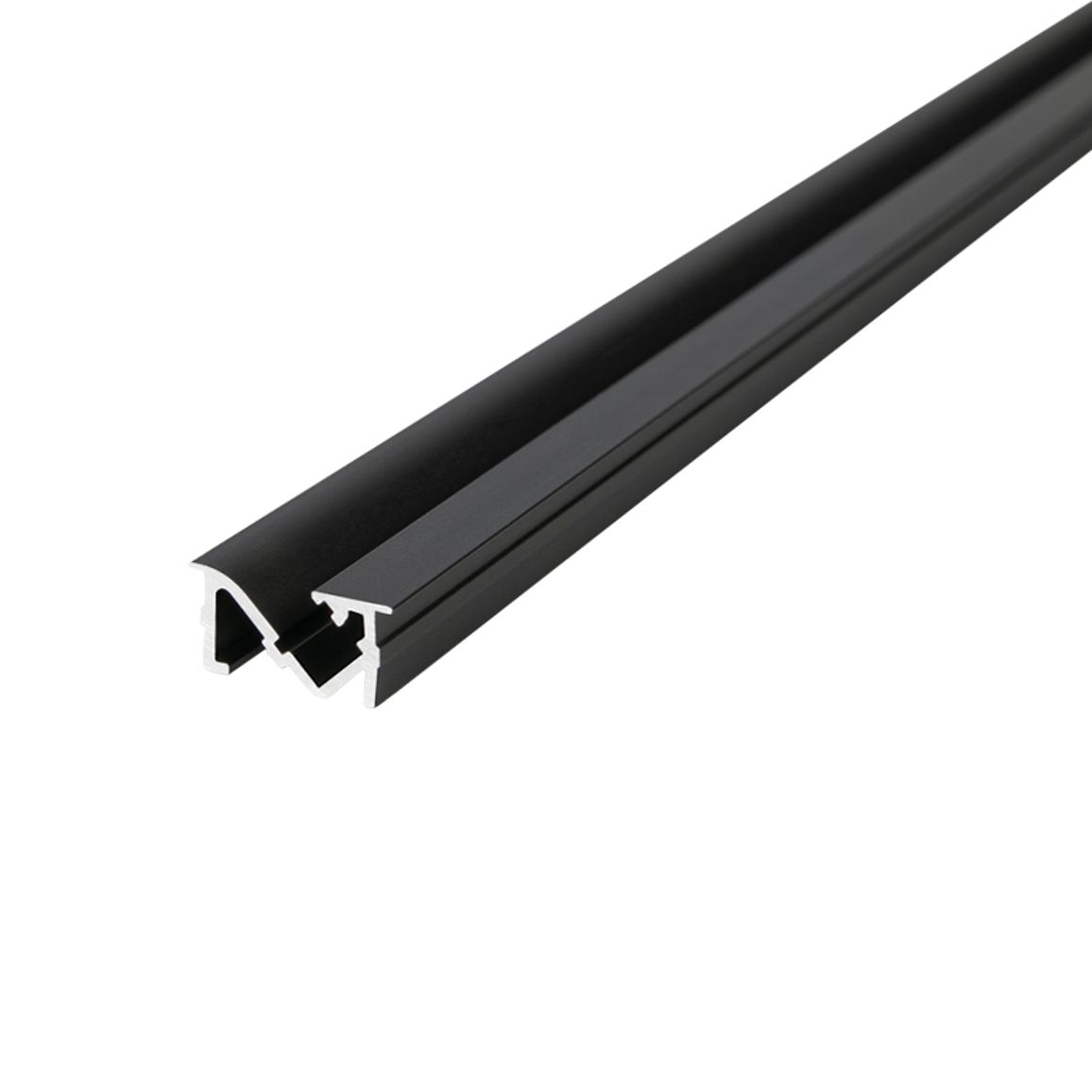 Профиль для LED-ленты, СКРЫТЫЙ, L = 3м, алюминий, черный Профиль для LED-ленты, СКРЫТЫЙ, L = 3м, алюминий, черный