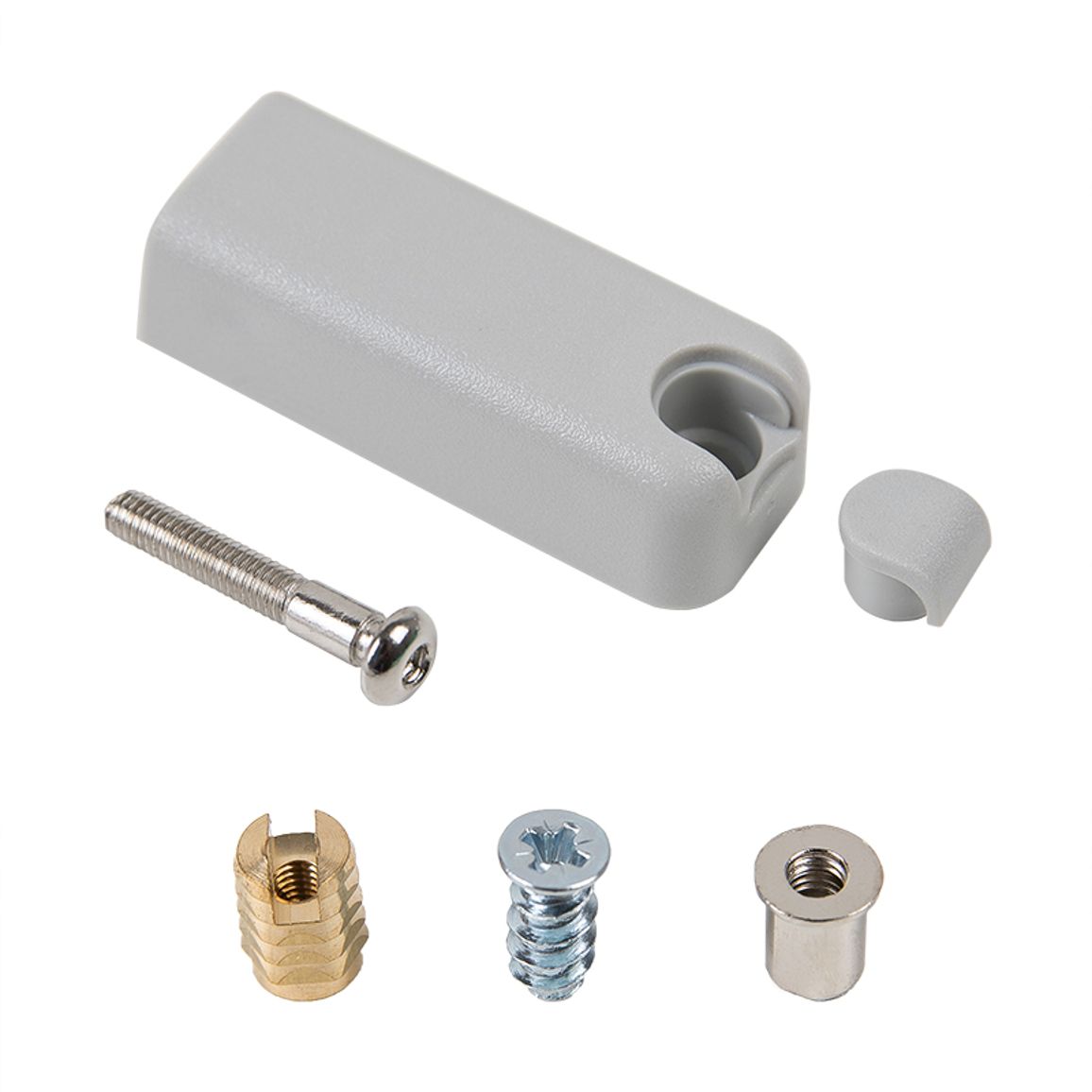 Механический фиксатор серый для Push to move WingLineL (9264191) Hettich Механический фиксатор серый для Push to move WingLineL (9264191) Hettich