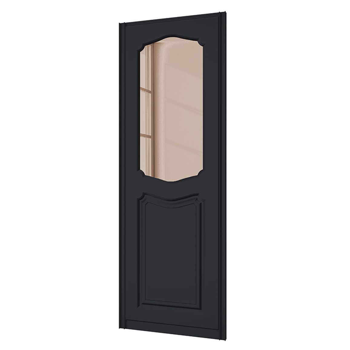 Дверь STARKE Loiret модель 3 наполнение МДФ, зеркало бронза Дверь STARKE Loiret модель 3 наполнение МДФ, зеркало бронза