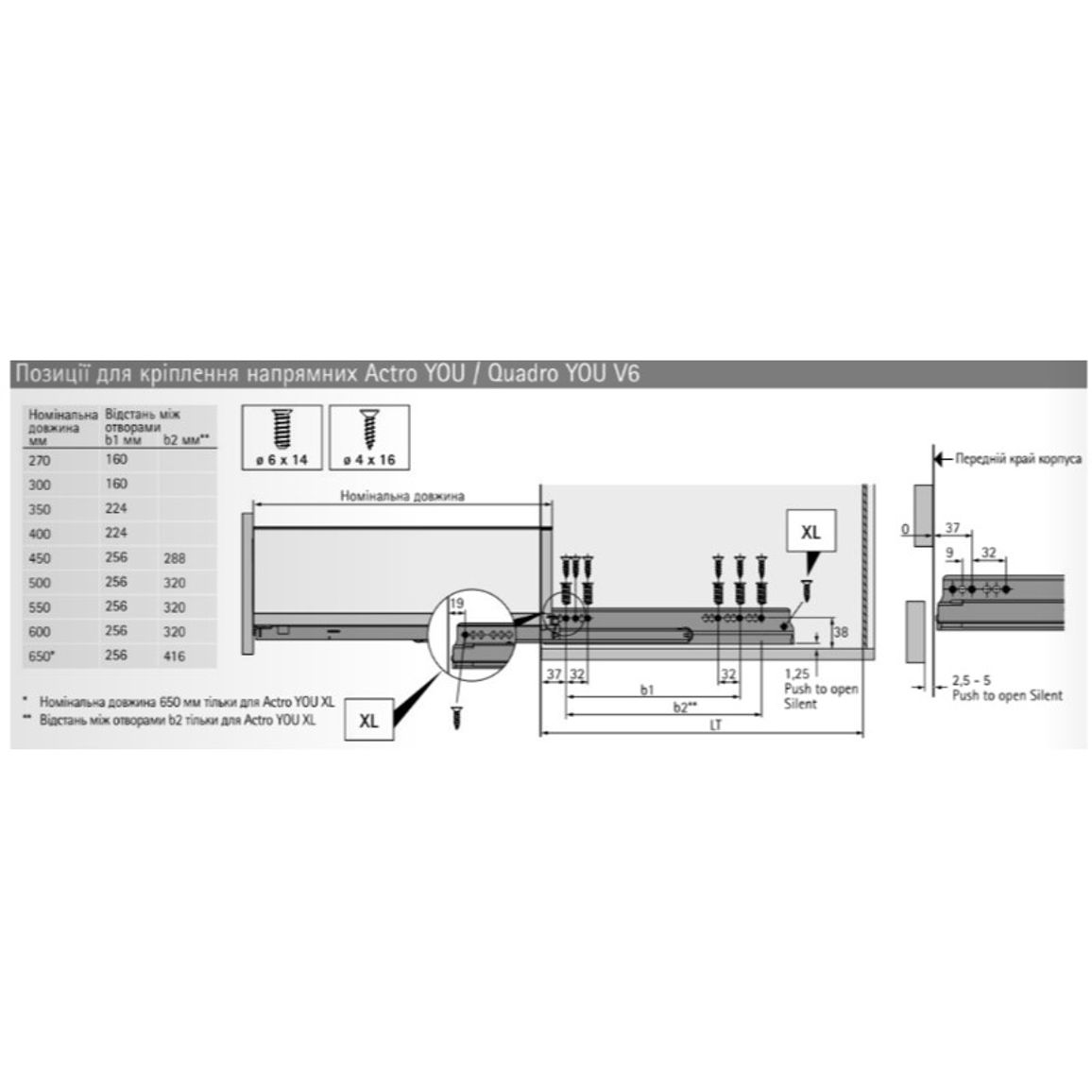 Комплект ящика AvanTech YOU Q L=500 H=139 антрацит Hettich Комплект ящика AvanTech YOU Q L=500 H=139 антрацит Hettich