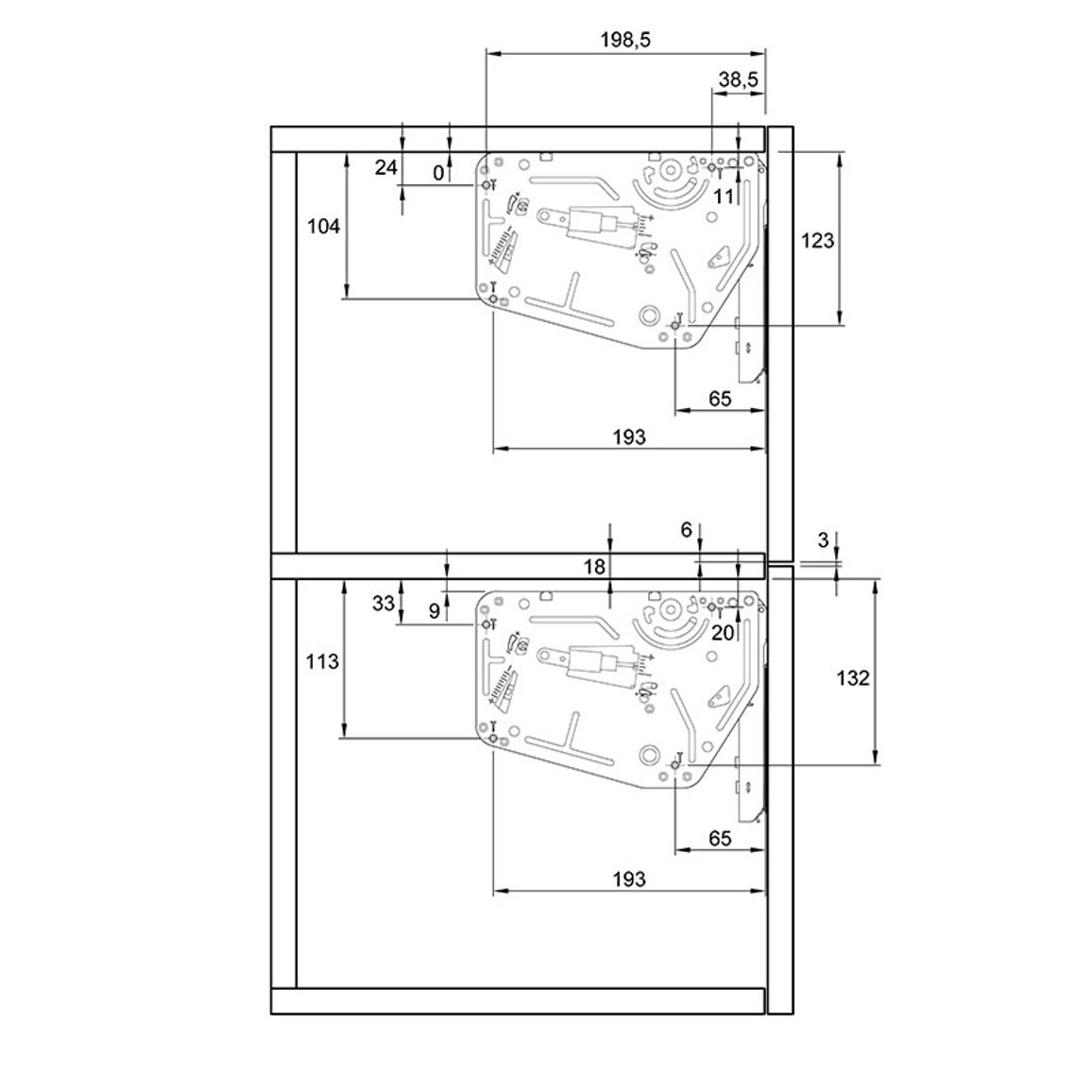 Підіймач Muller Elevon 3000 XL 450-800 мм 5.0-20.0 кг Підіймач Muller Elevon 3000 XL 450-800 мм 5.0-20.0 кг