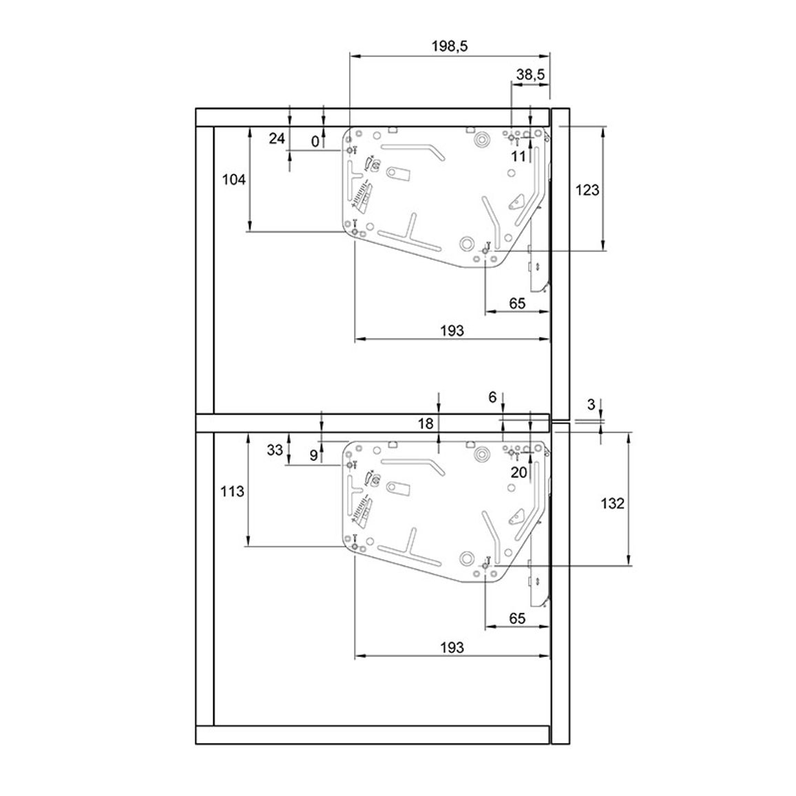 Підіймач Muller Elevon 3000 P2O M 300-600 мм 2.2-9.1 кг Підіймач Muller Elevon 3000 P2O M 300-600 мм 2.2-9.1 кг