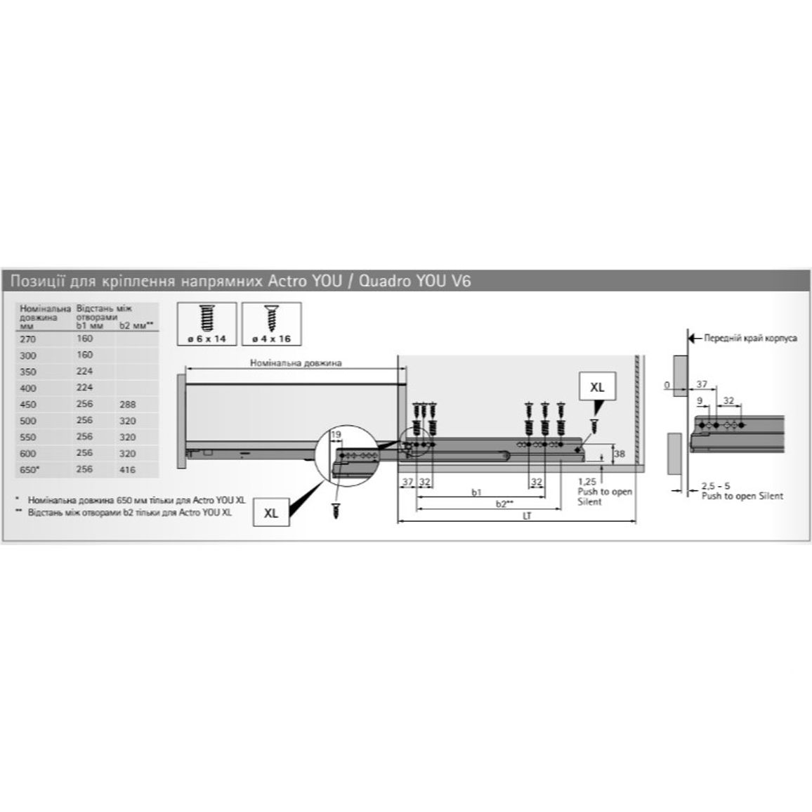 AvanTech YOU Боковина H=187, L=500мм, белый, левая (9255134) Hettich AvanTech YOU Боковина H=187, L=500мм, белый, левая (9255134) Hettich