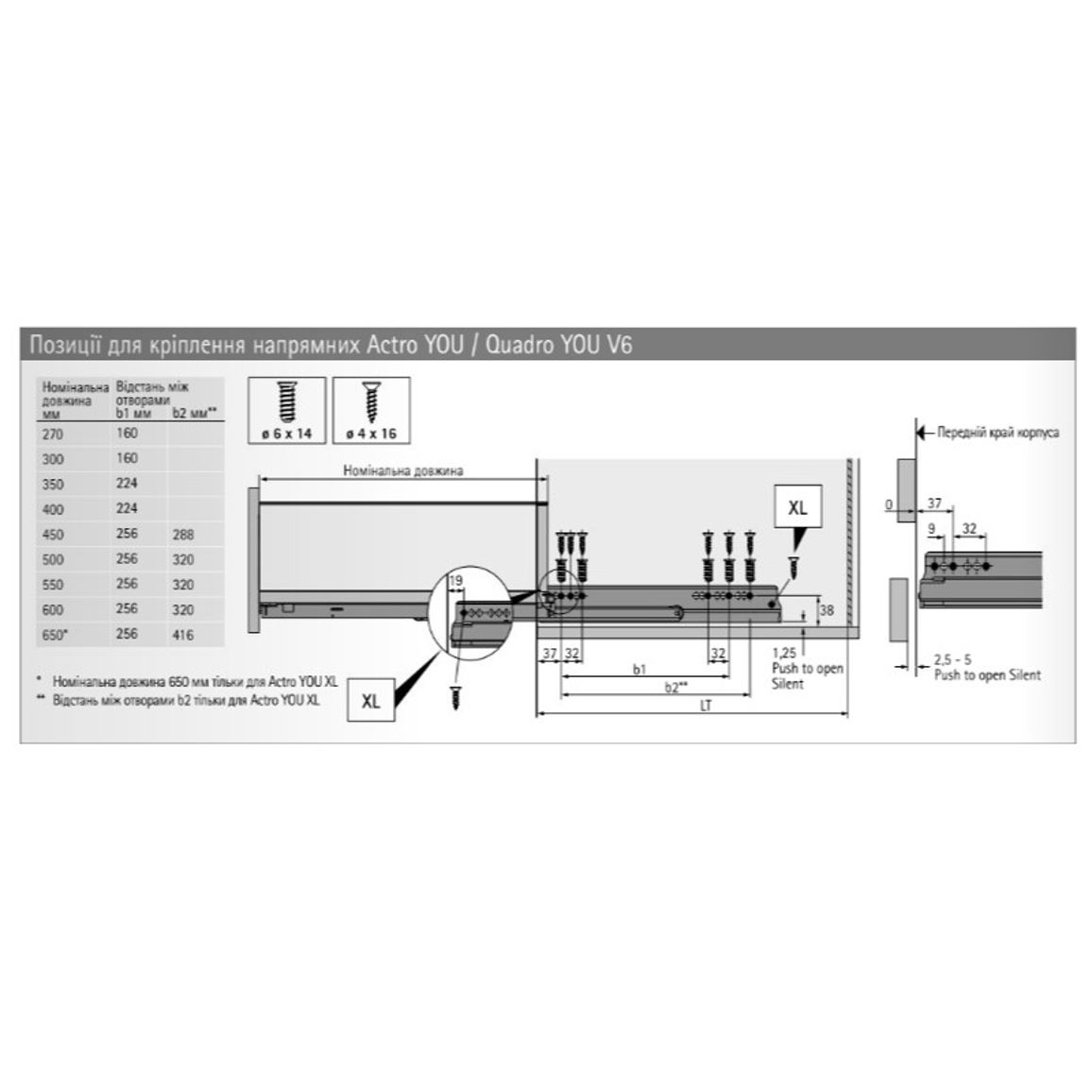 Комплект ящика AvanTech YOU Q L=450 H=187 белый Hettich Комплект ящика AvanTech YOU Q L=450 H=187 белый Hettich