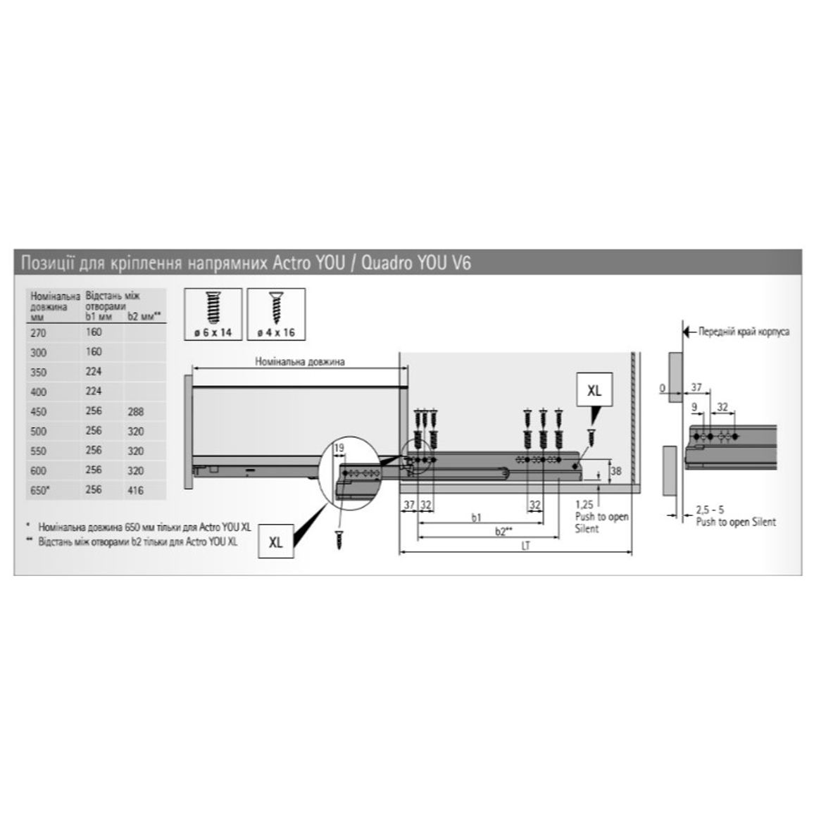 Комплект ящика AvanTech YOU А L=500 H=101 антрацит Hettich Комплект ящика AvanTech YOU А L=500 H=101 антрацит Hettich