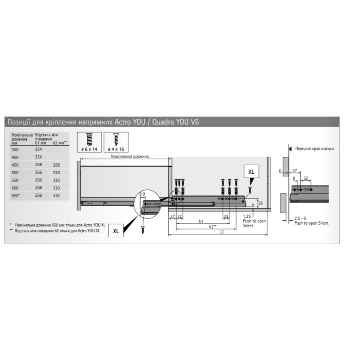 Комплект ящика AvanTech YOU А L=500 H=251 белый Hettich Комплект ящика AvanTech YOU А L=500 H=251 белый Hettich